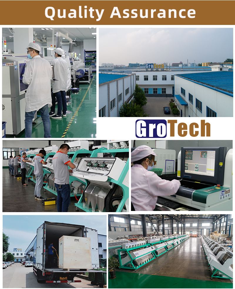 Infrared Color Sorter Quality Assurance