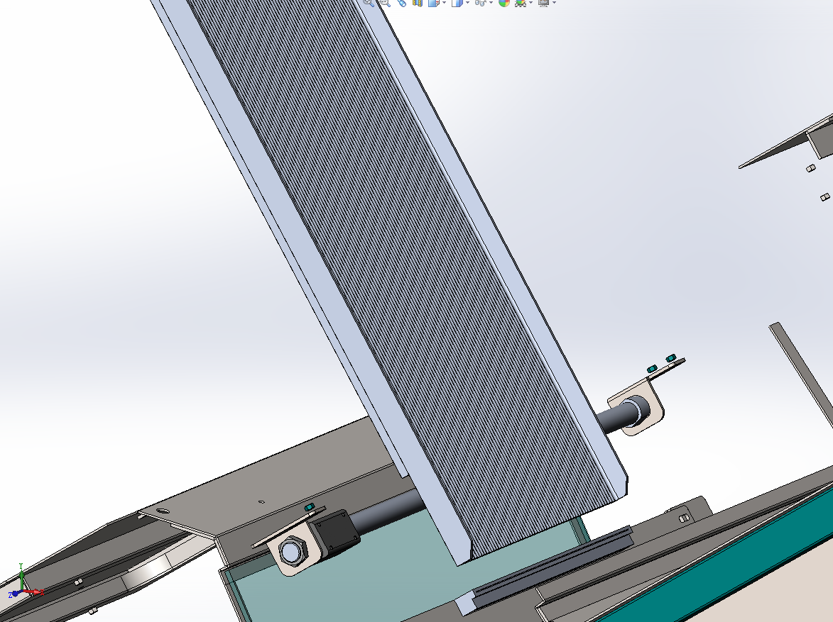 sorting machine analysis area