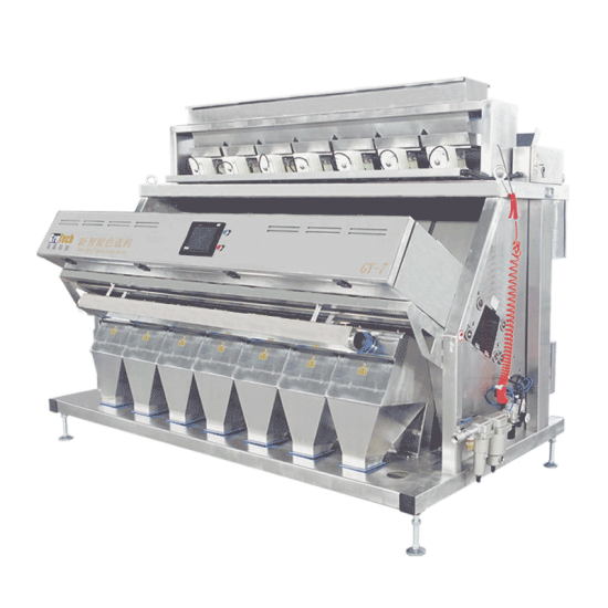 Stainless Steel Framework Salt Color Sorting Machine