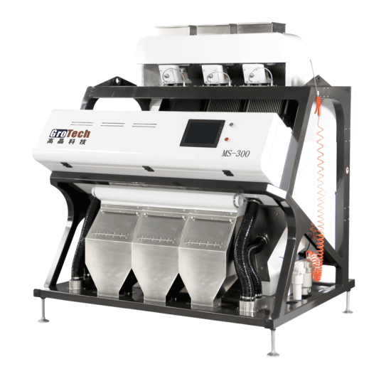 White Basmatic Rice Color Sorter Machine 2 T/H