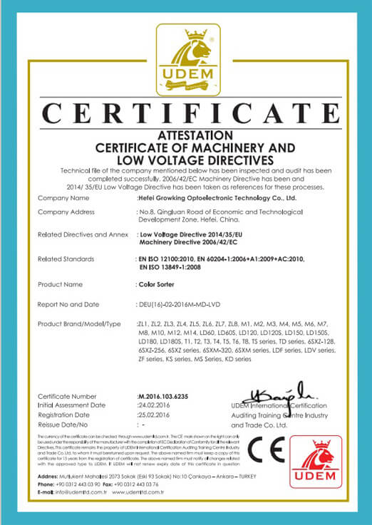 CE Certificate