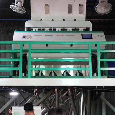 Rice Color Sorter Machine In Myanmar